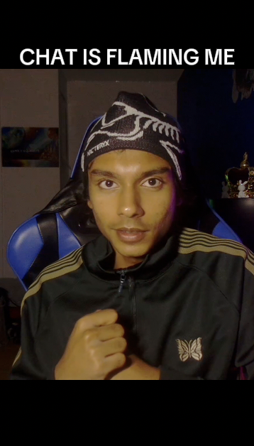 KLYPPR FaceCam and Hook output featuring a creator reacting to chat